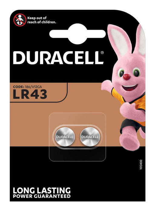 EAN 5000394052581 - Duracell LR43 Batería de un solo uso SR43 Alcalino imagen 1