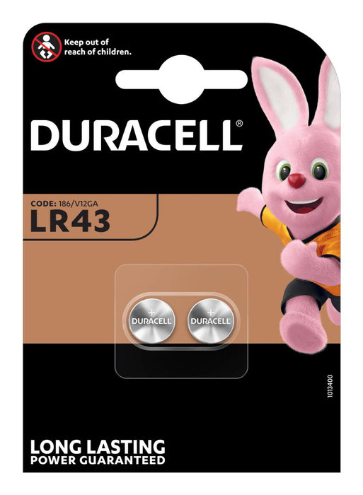 EAN 5000394052581 - Duracell LR43 Batería de un solo uso SR43 Alcalino imagen 1