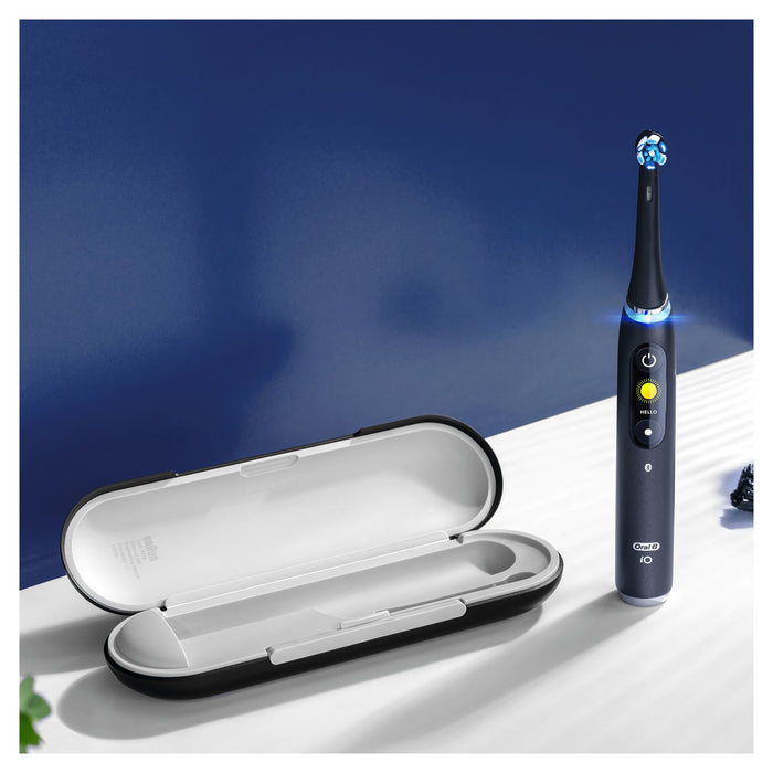 EAN 4210201411550 - Oral-B iO 80363731 cepillo eléctrico para dientes Adulto Cepillo dental oscilante Negro, Plata imagen 17