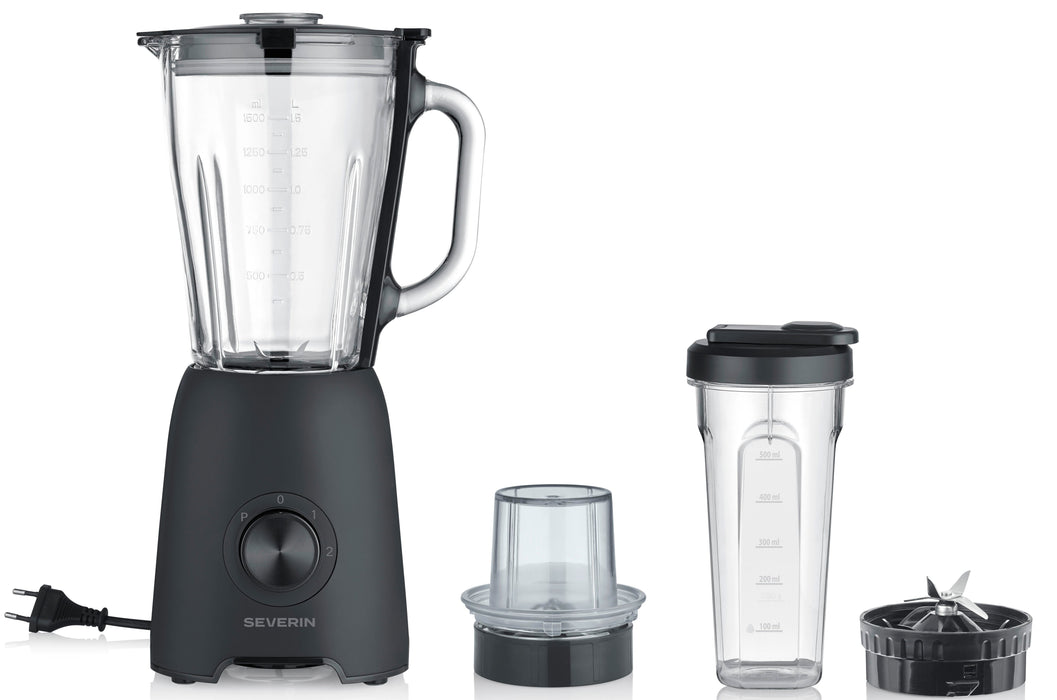 EAN 4008146049415 - Severin SM 3724 licuadora 1,5 L Batidora de vaso 600 W Negro, Transparente imagen 13