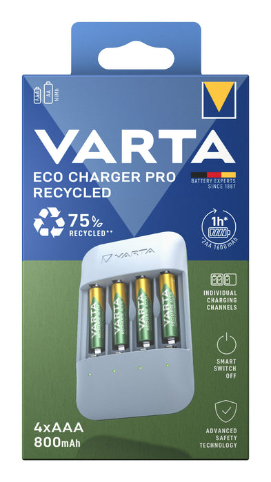 EAN 4008496073696 - Varta Eco Charger Pro cargador de batería Pilas de uso doméstico USB imagen 6