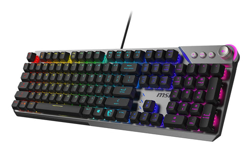 EAN 4711377254380 - MSI STRIKE 600 SILEN teclado Juego USB QWERTY Inglés de EE. UU. Negro imagen 2