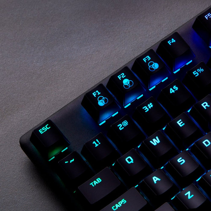 EAN 0196188049129 - HyperX Alloy Origins - Mechanical Gaming Keyboard - HX Aqua (US Layout) (HX-KB6AQX-US) teclado Juego USB  imagen 5