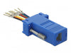 EAN 4043619661671 - DeLOCK 66167 cambiador de género para cable Sub-D Rj-45 Negro, Azul, Acero inoxidable imagen 2