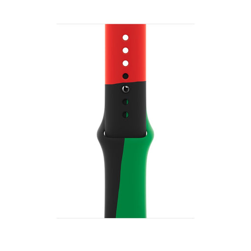 EAN 0195949082351 - Apple MUQ83ZM/A Accesorios para dispositivos vestibles inteligentes Grupo de rock Negro, Verde, Rojo Fluo imagen 1