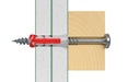 EAN 4048962257083 - Fischer DuoPower 2 pieza(s) Juego de enchufes de pared y ganchos de tornillo imagen 6