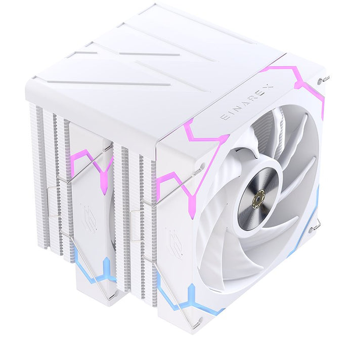 EAN 6977277369199 - Einarex EXAC-VT-300-R-W sistema de refrigeración para ordenador Procesador Refrigerador de aire 12 cm Bla imagen 4