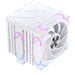 EAN 6977277369199 - Einarex EXAC-VT-300-R-W sistema de refrigeración para ordenador Procesador Refrigerador de aire 12 cm Bla imagen 4