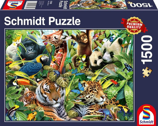EAN 4001504573850 - Schmidt Spiele 57385 puzzle Puzzle rompecabezas 1500 pieza(s) Animales imagen 1