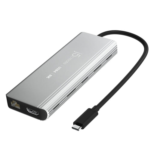 EAN 4712795086614 - j5create JCD403-N hub de interfaz USB Tipo C 10000 Mbit/s Gris imagen 2