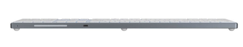 EAN 1220000630208 - HYPER HS2310NO teclado Hogar / Oficina Bluetooth QWERTY Nórdico Gris imagen 9