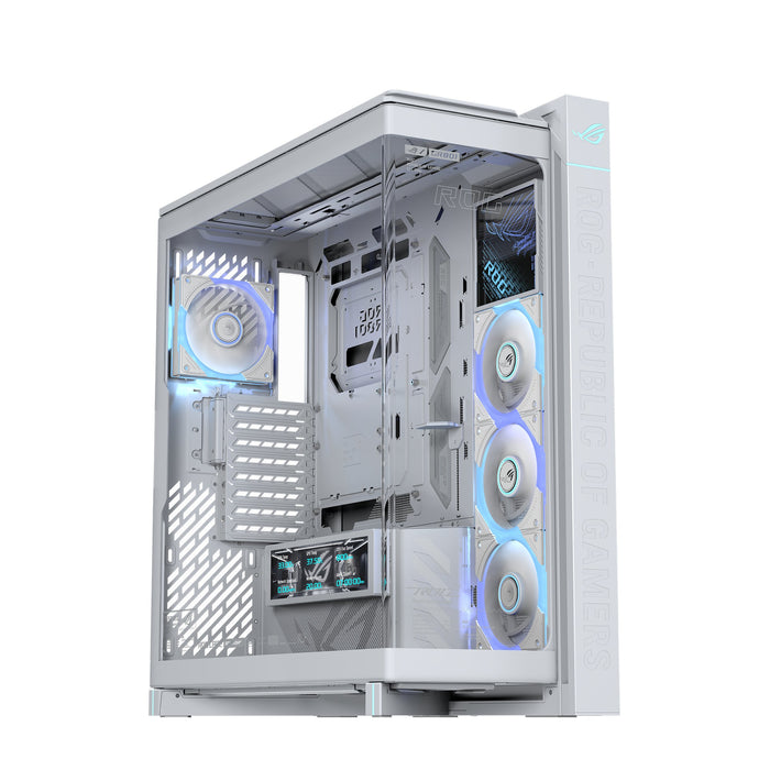 EAN 4711636579032 - ASUS ROG CRONOX GR801 CURVE TG ARGB WHITE Midi Tower Blanco imagen 1