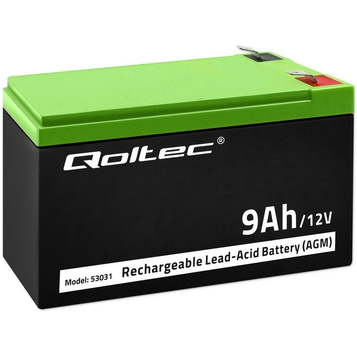 EAN 5901878530314 - Qoltec 53031 batería para sistema ups Sealed Lead Acid (VRLA) 12 V 9 Ah imagen 2
