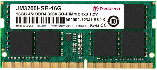 EAN 0760557848370 - Transcend JetRam JM3200HSB-16G módulo de memoria 16 GB DDR4 260-pin SO-DIMM imagen 1