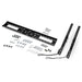 EAN 0065030880503 - StarTech.com FPWTLTB1 soporte para TV 2,54 m (100") Negro imagen 9
