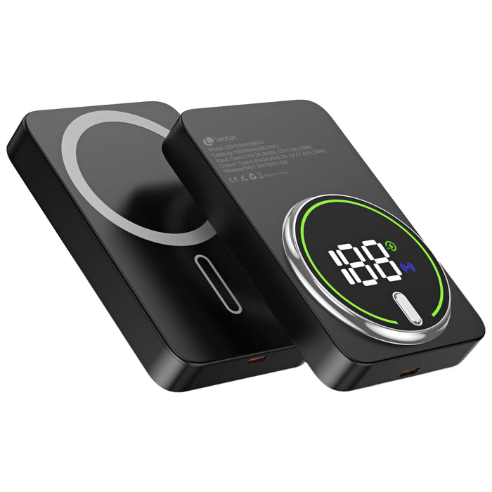 EAN 8436588883711 - Leotec LEPOWW20W10K batería externa Polímero de litio Cargador inalámbrico imagen 4