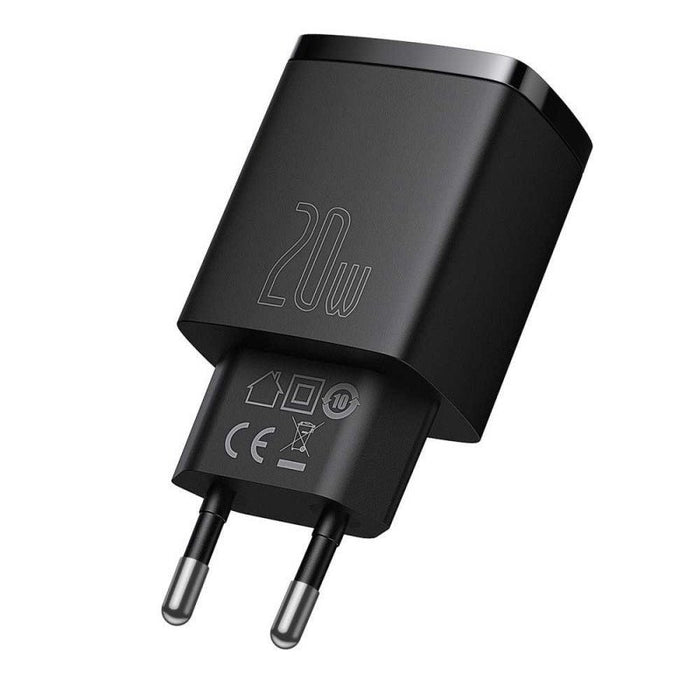 EAN 6953156207233 - Baseus CCXJ-B01 cargador de dispositivo móvil Universal Negro Corriente alterna Carga rápida Interior imagen 2