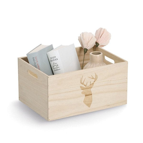 EAN 4003368152226 - Zeller Present 15222 caja de almacenaje Rectangular Madera imagen 2