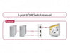 EAN 4043619876631 - DeLOCK 87663 interruptor de video HDMI imagen 4