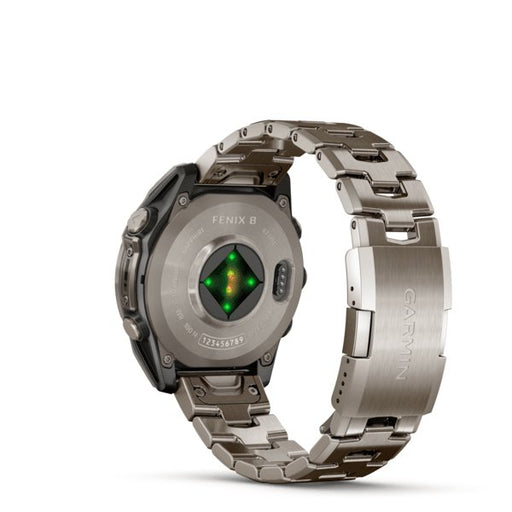 EAN 753759338138 - Garmin Fenix 8 3,56 cm (1.4") AMOLED 47 mm Digital 454 x 454 Pixeles Pantalla táctil Titanio Wifi GPS (sat imagen 2