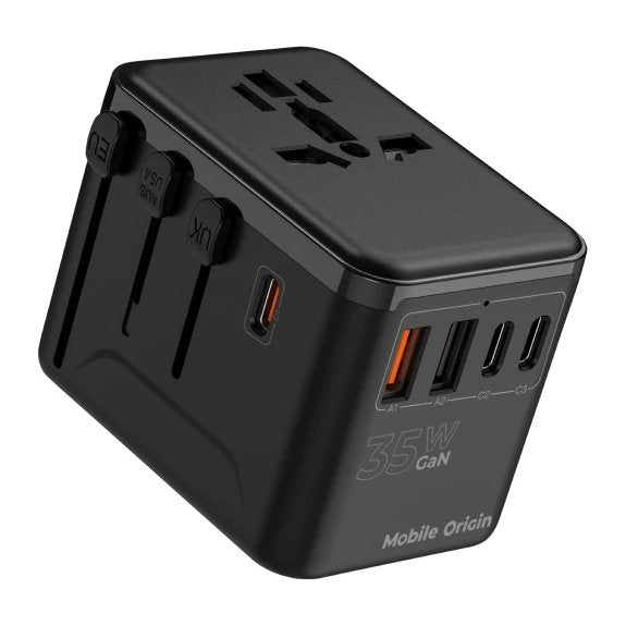 EAN 8594215994701 - Mobile Origin MO-TRA35-PW4 cargador de dispositivo móvil Universal Negro Corriente alterna Carga rápida I imagen 4