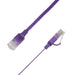 EAN 7072662029043 - LinkIT UTP-FL6A-00150-PU cable de red Púrpura 1,5 m Cat6a U/UTP (UTP) imagen 1