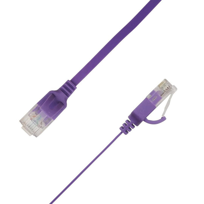 EAN 7072662029036 - LinkIT UTP-FL6A-00100-PU cable de red Púrpura 1 m Cat6a U/UTP (UTP) imagen 1
