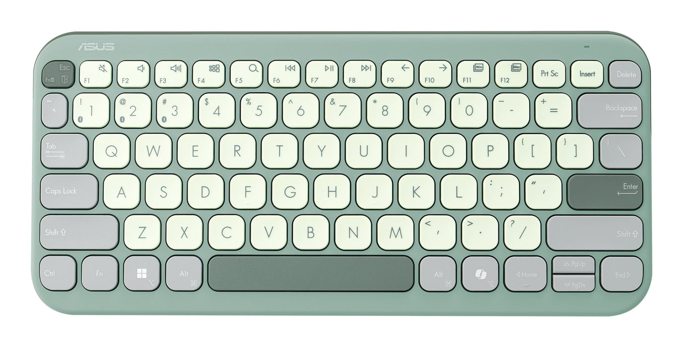EAN 4711387539019 - ASUS KW100 KEYBOARD/GN/UI/80 teclado Universal Bluetooth Verde imagen 1