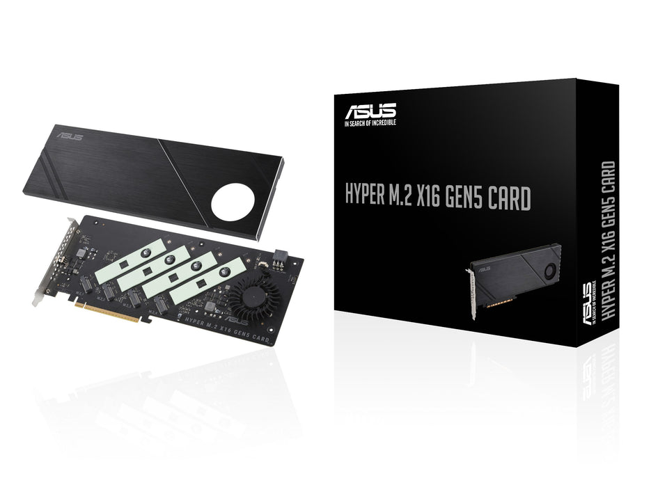 EAN 4711387353288 - ASUS Hyper M.2 x16 Gen5 Card tarjeta y adaptador de interfaz Interno imagen 3