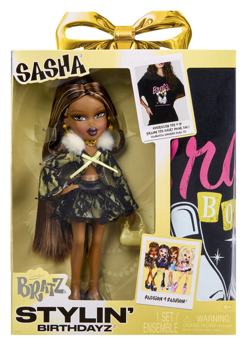 EAN 0035051596042 - Bratz Stylin' Birthdayz Doll- Sasha imagen 8