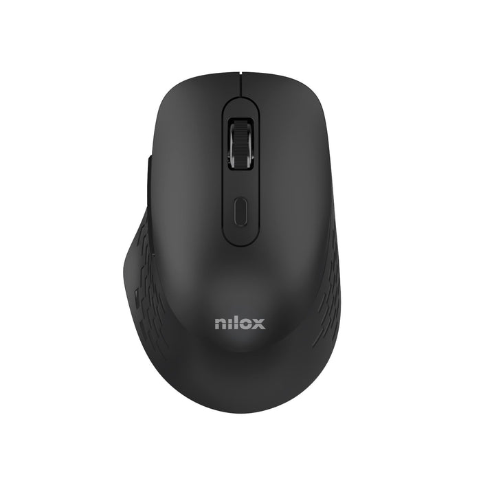 EAN 8431775136427 - Nilox RATON DUAL WIRELESS 1600 DPI NEGRO ratón Oficina Bluetooth + USB Type-A Óptico imagen 5