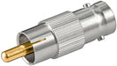 EAN 4040849113550 - Goobay 11355 cambiador de género para cable BNC RCA Plata imagen 1