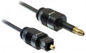 EAN 4043619828753 - DeLOCK 1m Toslink cable de audio Mini-TOSLINK Negro imagen 1