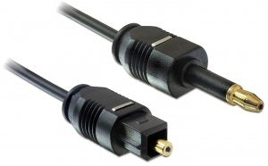 EAN 4043619828753 - DeLOCK 1m Toslink cable de audio Mini-TOSLINK Negro imagen 1