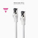 EAN 8433281015739 - Nanocable 10.20.2000-L25-W cable de red 0,25 m Cat8.1 S/FTP (S-STP) imagen 2