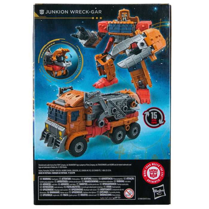 EAN 5010996356130 - Transformers Age of the Primes Voyager Class Junkion Wreck-Gar imagen 14
