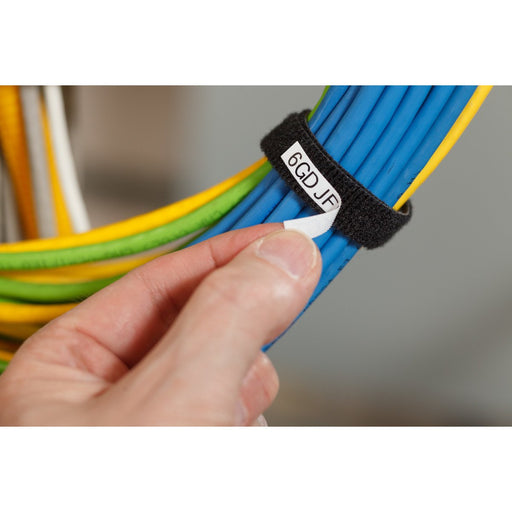 EAN 754473638979 - Brady M21-500-414 etiqueta de impresora Negro, Blanco Etiqueta para impresora autoadhesiva imagen 2