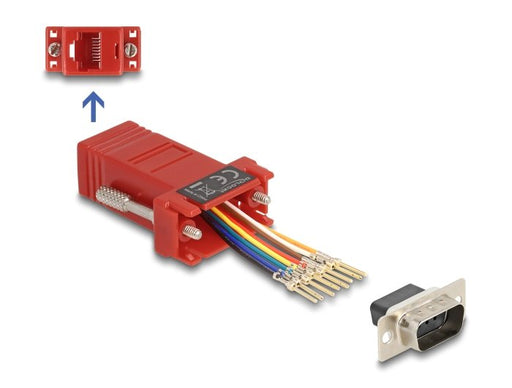 EAN 4043619671038 - DeLOCK 67103 tarjeta y adaptador de interfaz RJ-45 imagen 1