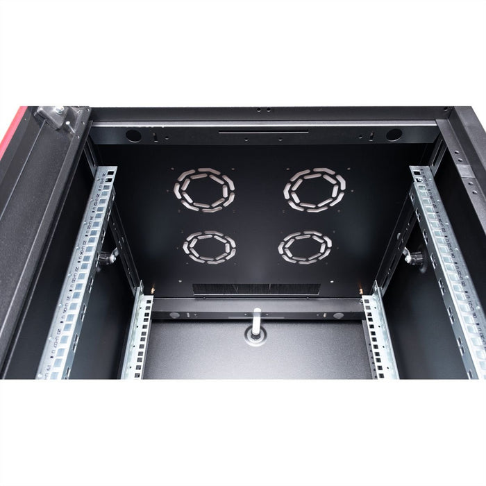 EAN 7630049602076 - ROLINE 26.21.0204 armario rack 26U Rack o bastidor independiente Negro imagen 2