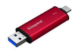 EAN 740617352221 - Kingston Technology Dual Portable USB Type-A / USB Type-C 3.2 Gen 2 (3.1 Gen 2) Negro, Rojo imagen 4