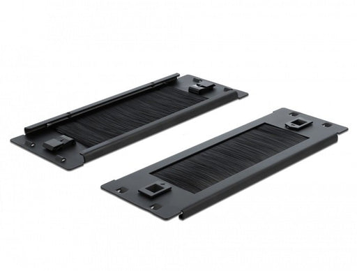 EAN 4043619663453 - DeLOCK 66345 accesorio de bastidor Panel pasacables con cepillo imagen 2