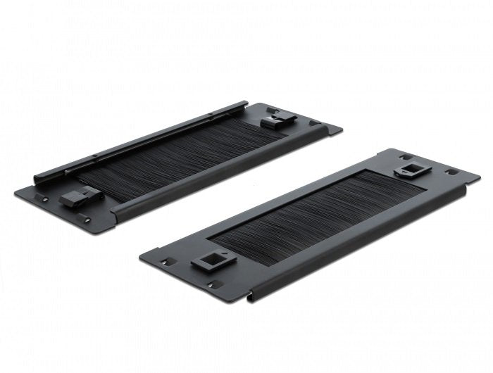 EAN 4043619663453 - DeLOCK 66345 accesorio de bastidor Panel pasacables con cepillo imagen 2