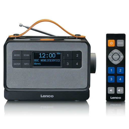 EAN 8711902070030 - Lenco PDR-065BK radio Portátil Digital Negro imagen 1