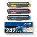 EAN 4977766812856 - Brother TN-242CMY cartucho de tóner 1 pieza(s) Original Cian, Magenta, Amarillo imagen 4