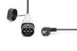 EAN 4016032487791 - Digitus DK-1P16-A-050-BL cable de carga para vehículo eléctrico Negro Type 2 Schuko 1 5 m imagen 3