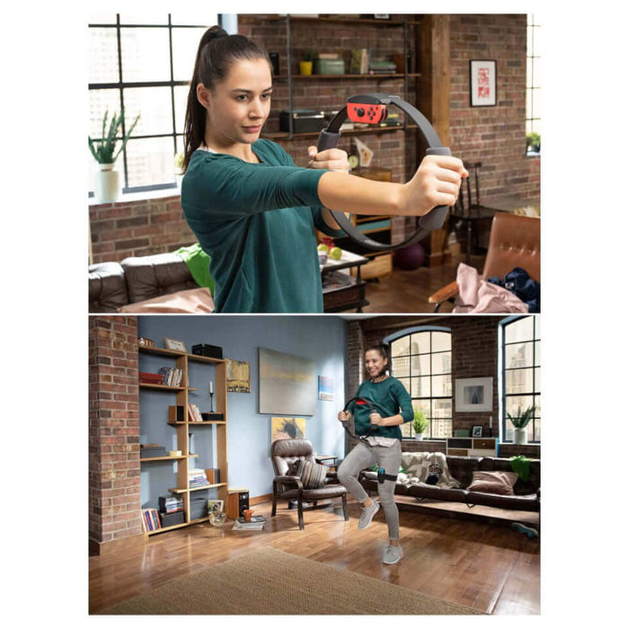 EAN 45496453350 - Nintendo Switch + Ring Fit Adventure videoconsola portátil 15,8 cm (6.2") 32 GB Wifi Negro, Azul, Rojo imagen 14