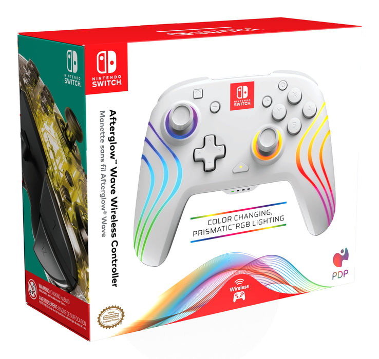 EAN 708056072001 - PDP Afterglow Wave Blanco Gamepad Analógico/Digital Nintendo Switch, Nintendo Switch OLED imagen 14