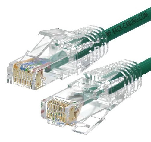 EAN 8052101432664 - WP WPC-PAT-6AU005G-S cable de red Verde, Transparente 0,5 m Cat6a U/UTP (UTP) imagen 1