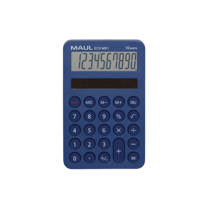 EAN 4002390092791 - MAUL ECO MD1 calculadora Bolsillo Calculadora básica Azul imagen 1