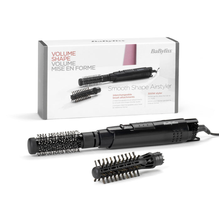 EAN 3030050185836 - BaByliss AS86E Utensilio de peinado Cepillo de aire caliente Caliente Negro 300 W 1,8 m imagen 3